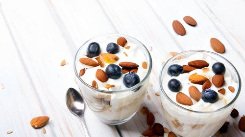 Sữa chua Hy Lạp Keto Parfait