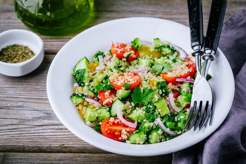 Salad quinoa