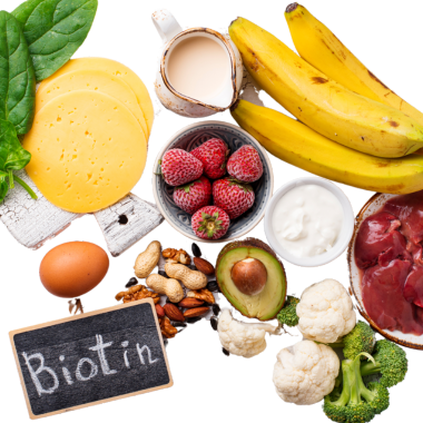 Vi-ta-min B7 (Biotin)