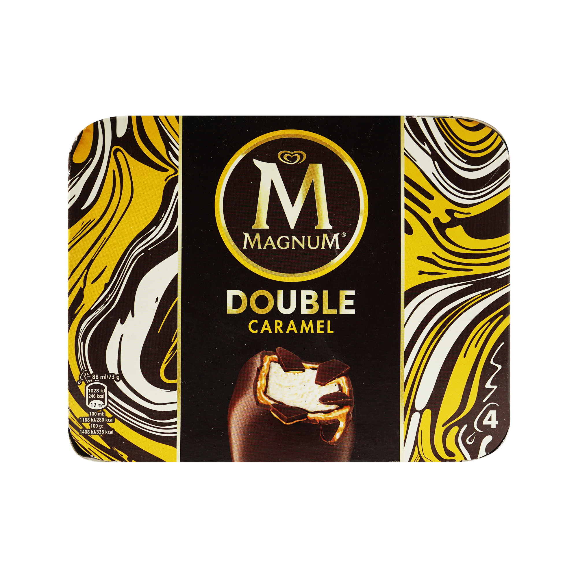 Magnum shop double caramel