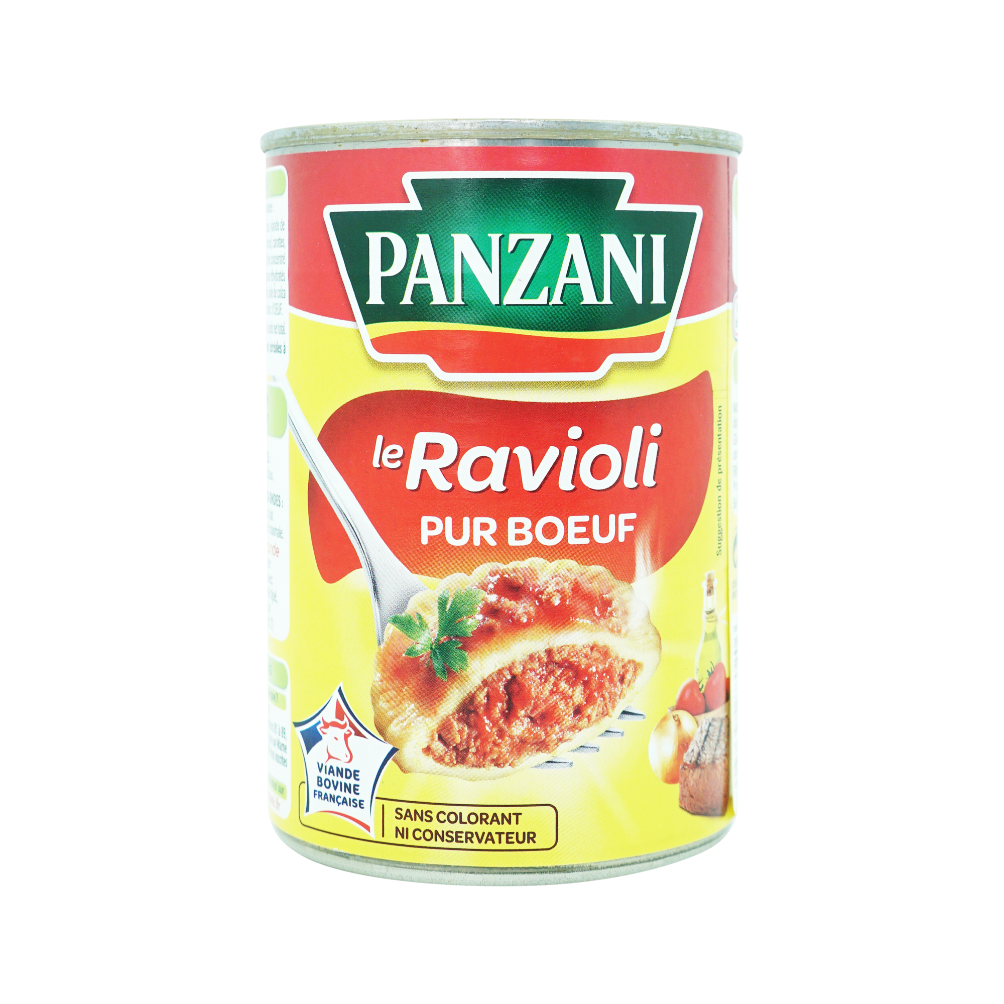 Panzani Le Ravioli aux Fromages La conserve de 800G