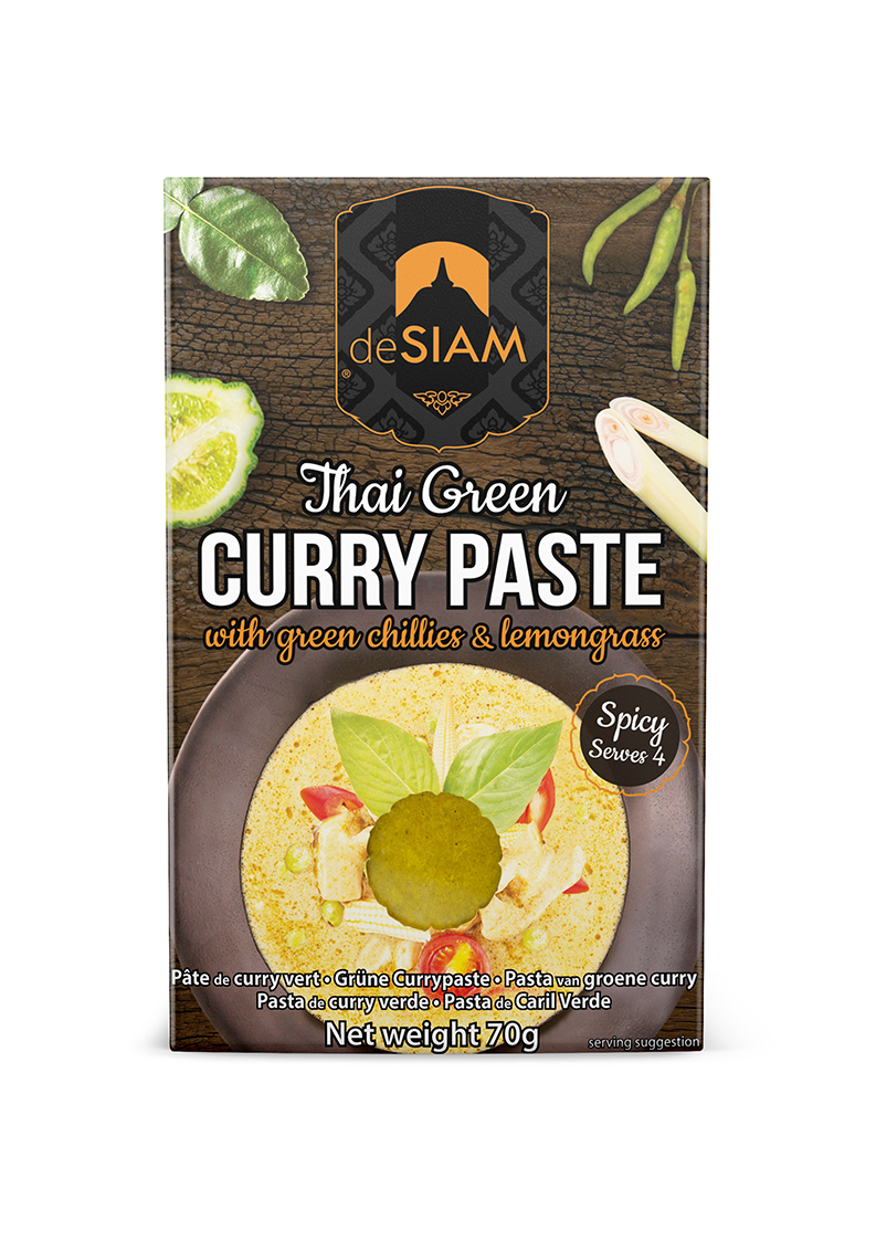 De siam green curry paste store
