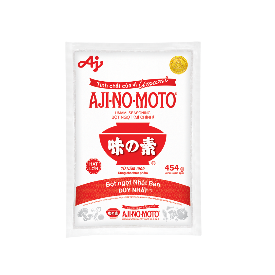 HEMANI Aji no Moto - Ajinomoto 200g (7.1 oz) - Monosodium Glutamate (MSG) -  Glutamate Monosodique - Umami Seasoning - Perfect for soups, salads 