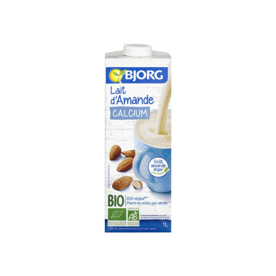 Lait d'amande Almond Calcium BIO Bjorg 1L