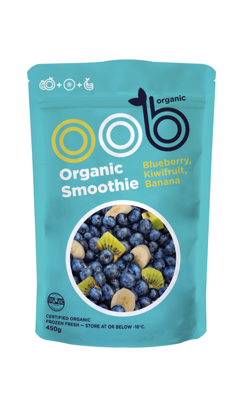Oob Organic Blueberry Smoothie Mix (450g)