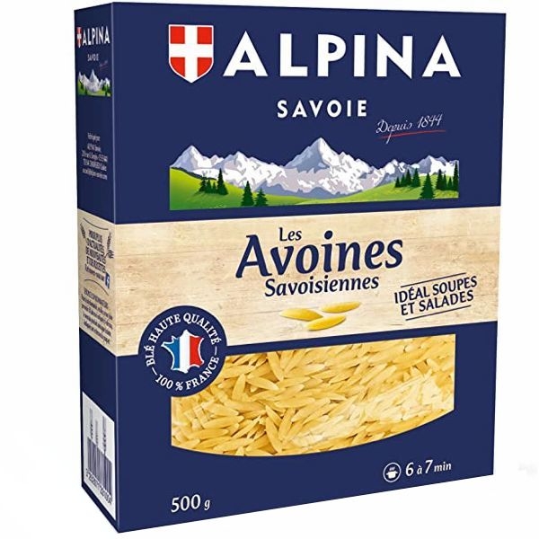 Alpina Savoie Pasta Classic Orzo 500g
