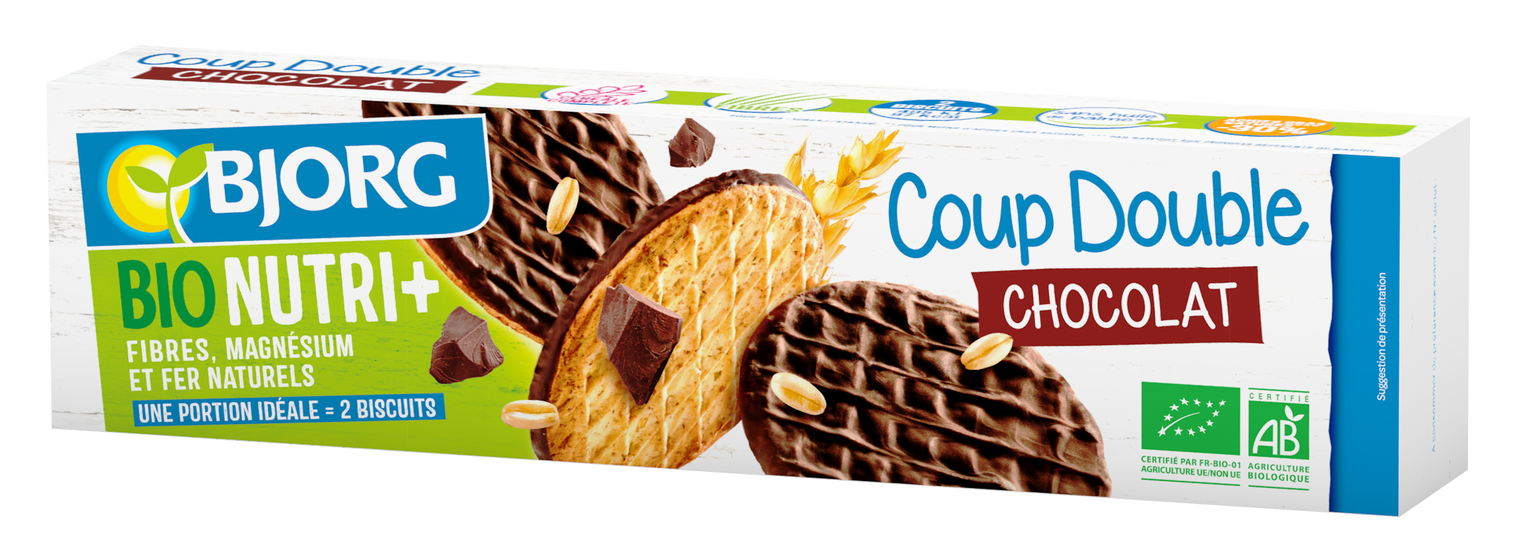 Bjorg Biscuit W/ Double Chocolate Bio 200g