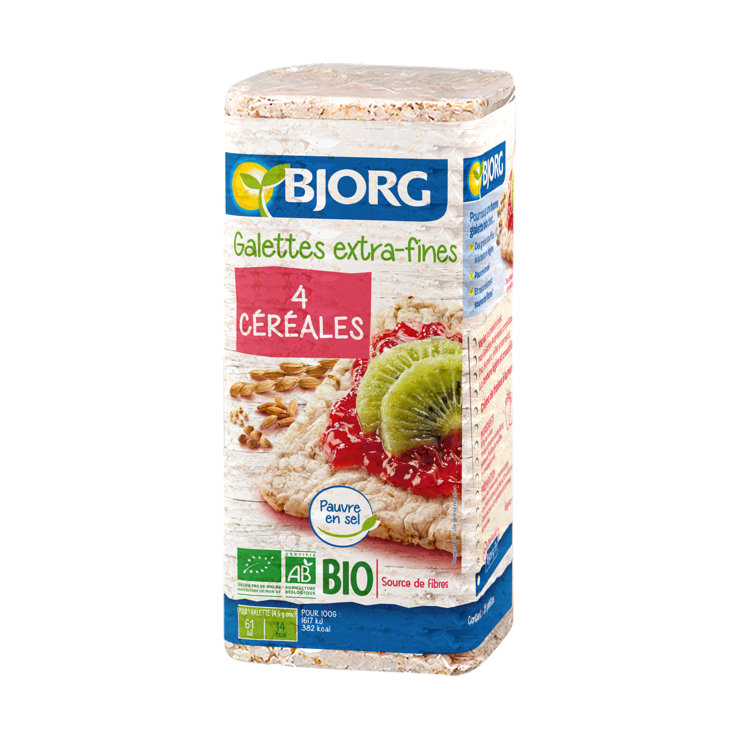 Bjorg Rice Crackers Extra Thin Bio 130g