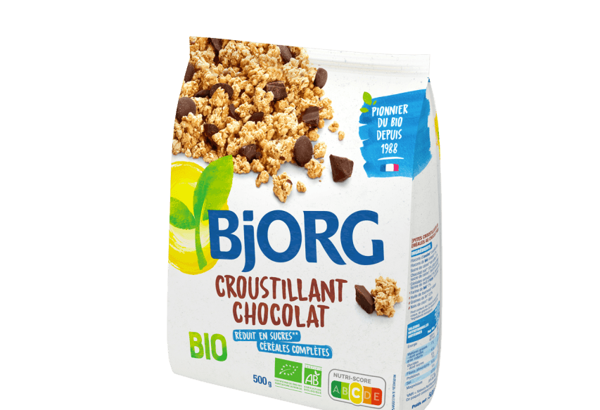 Bjorg Crunchy Cereals W/ Chocolate Bio 500g