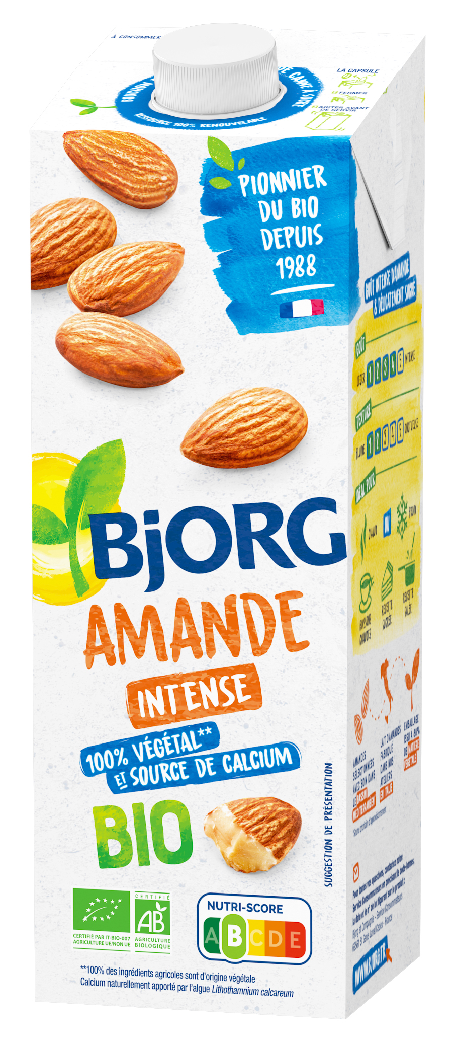 Bjorg Organic Almond Milk (1L)