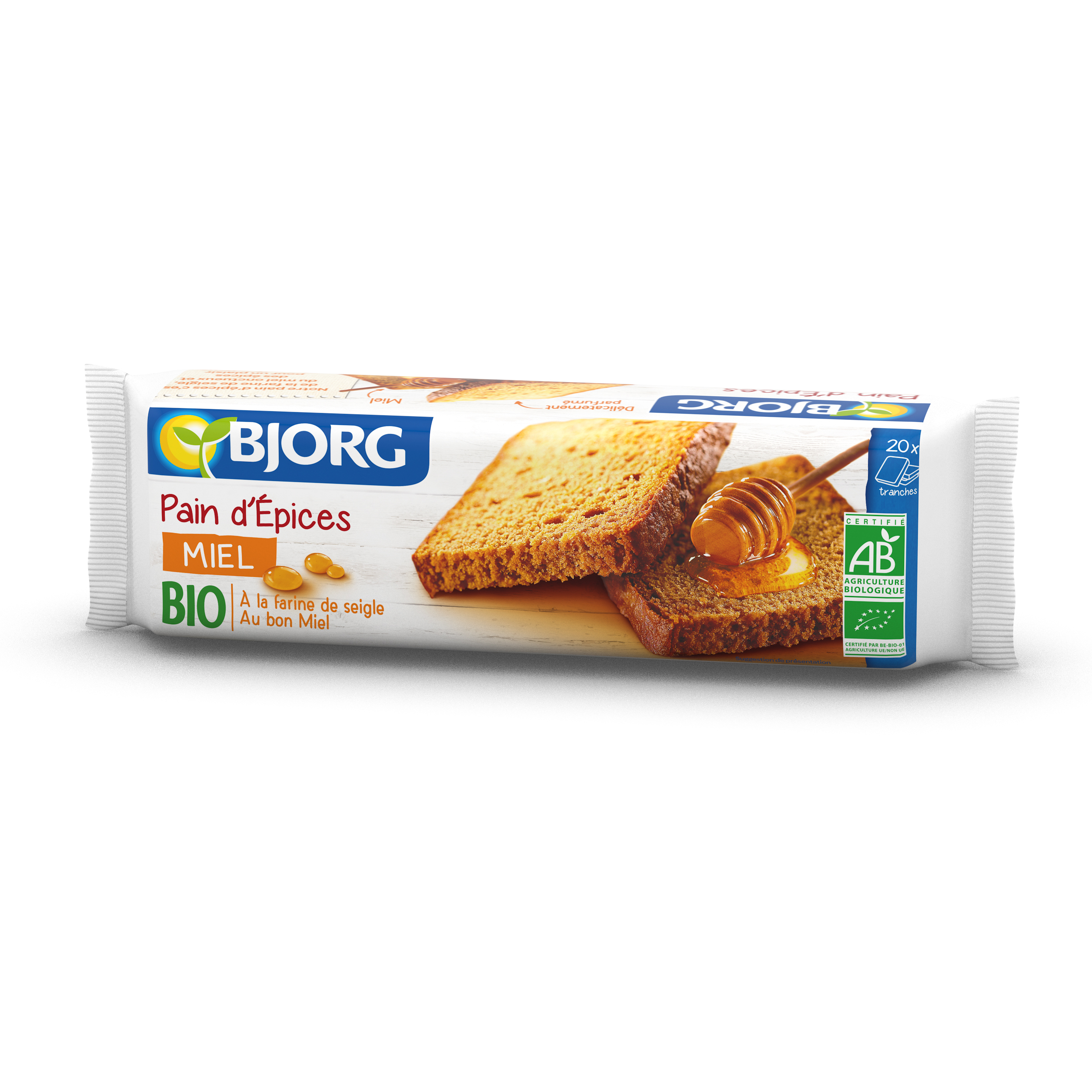 Bjorg Organic Gingerbread with Honey (300g)