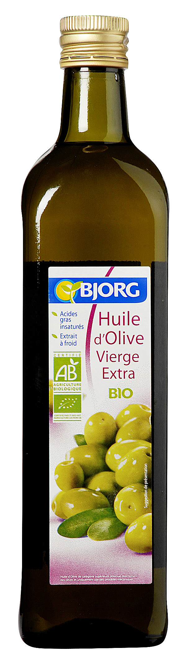 Bjorg Organic Extra Virgin Olive Oil (750ml)