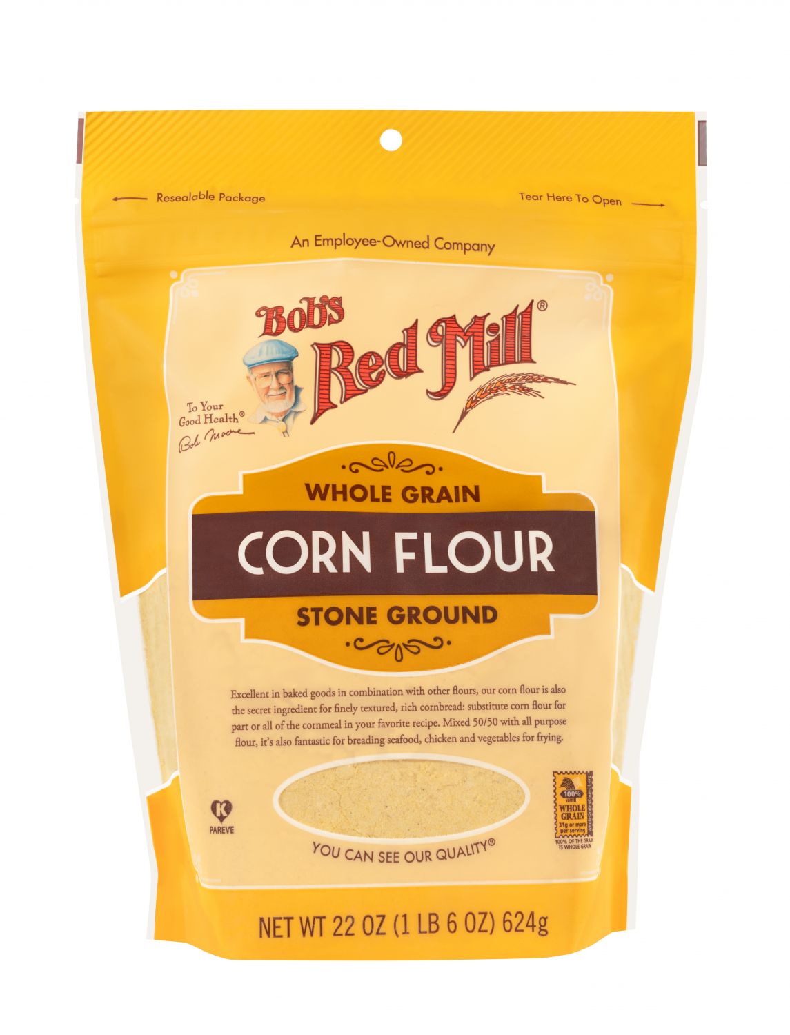 Bob's Red Mill Corn Flour (624g)