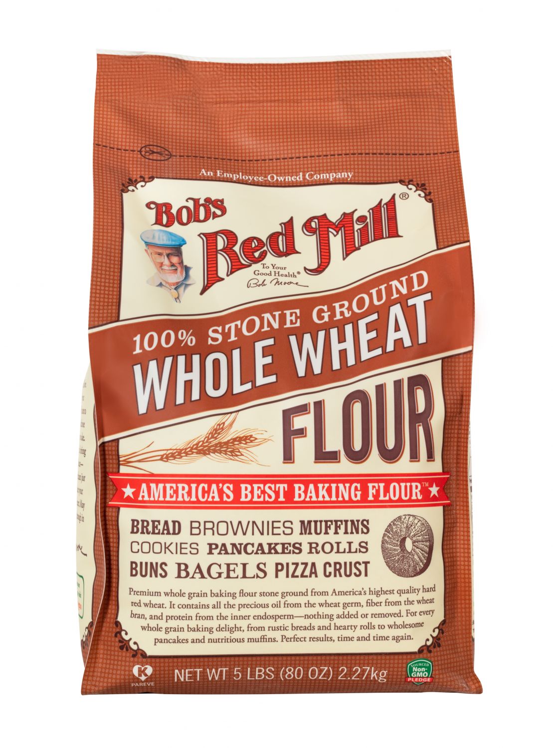 Bob's Red Mill Whole Wheat Flour (2.27kg)