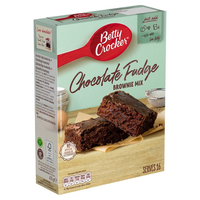 Betty Crocker Fudge Brownie Mix (415g)