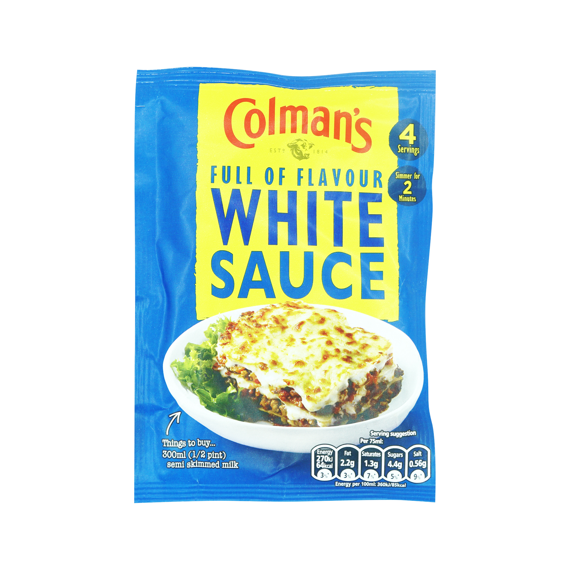 Colman's P/Over Sauce White (25g)
