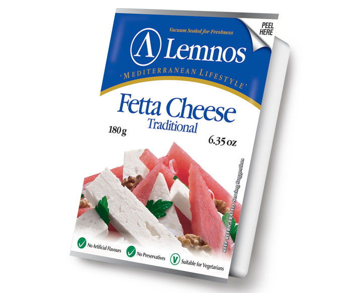 Lemnos Feta Cheese (180g)