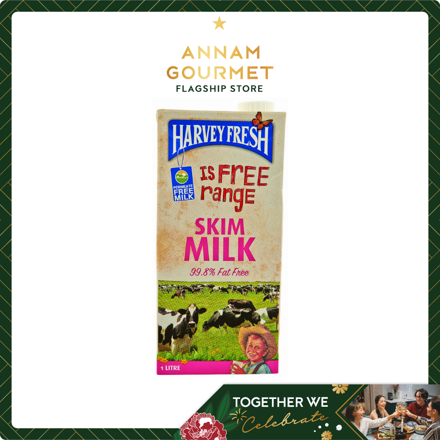 Harvey Fresh UHT Milk Skim (1L)