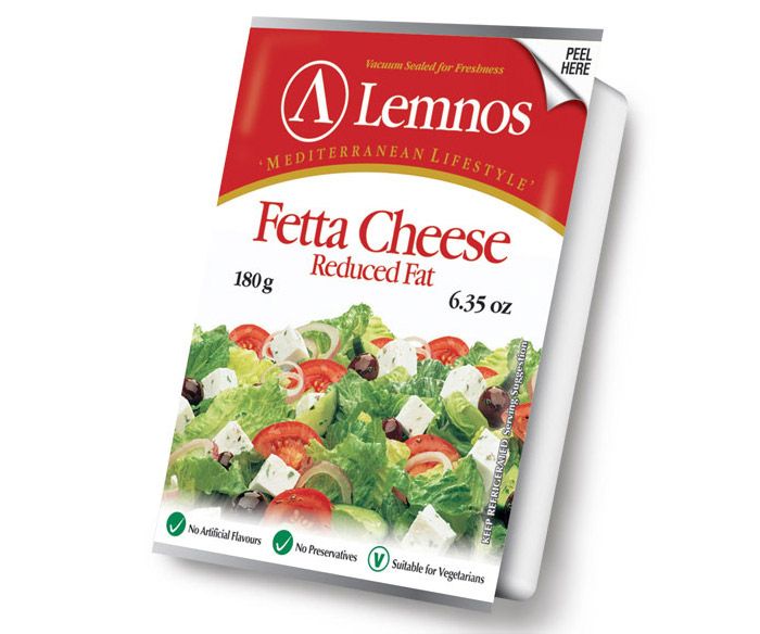 Lemnos Feta Cheese Reduced Fat (180g)