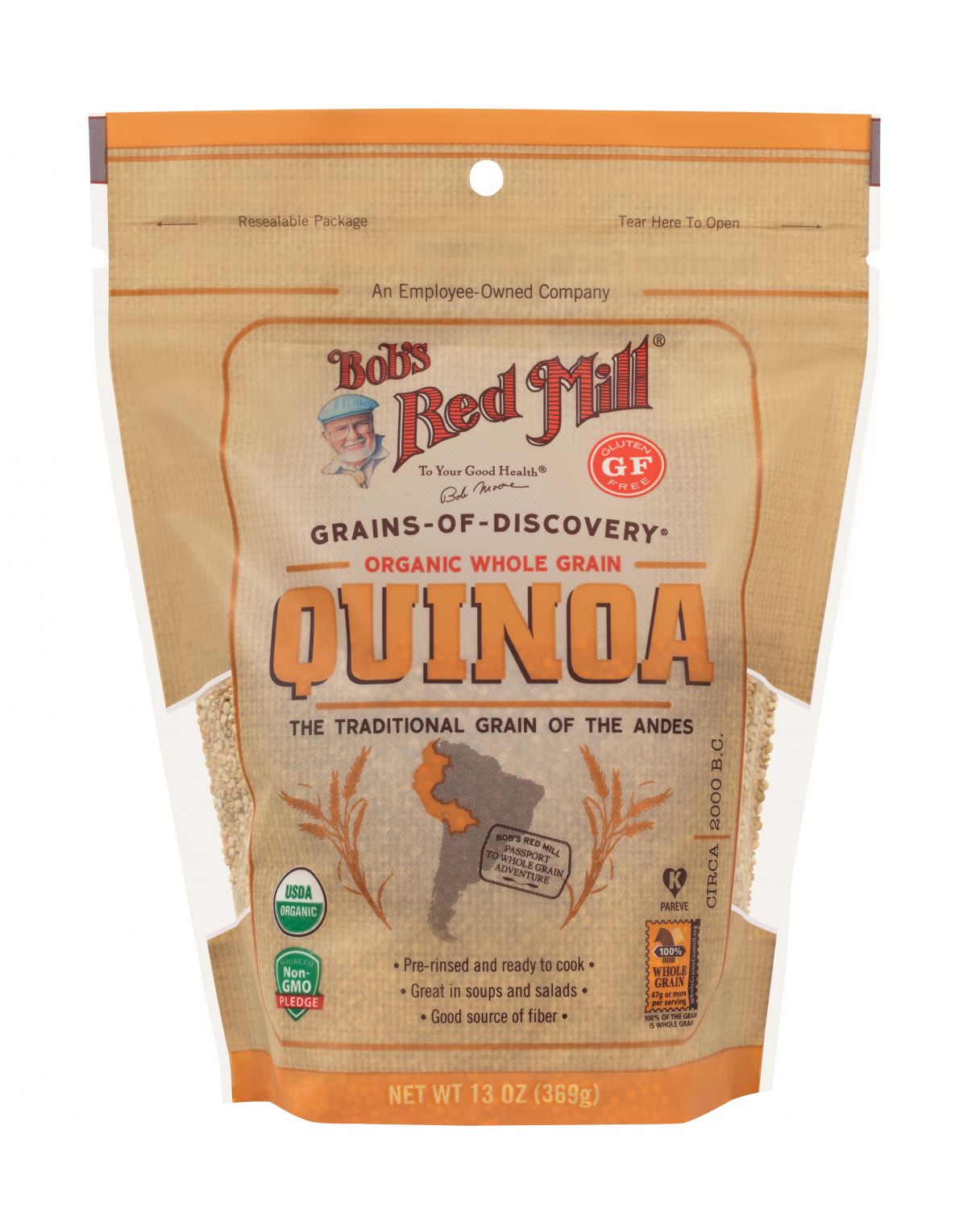 Bob's Red Mill Organic Quinoa Grain (737g)