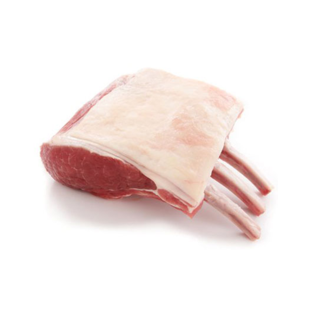 Lamb Rack Frenched Cap-off bone in (g)
