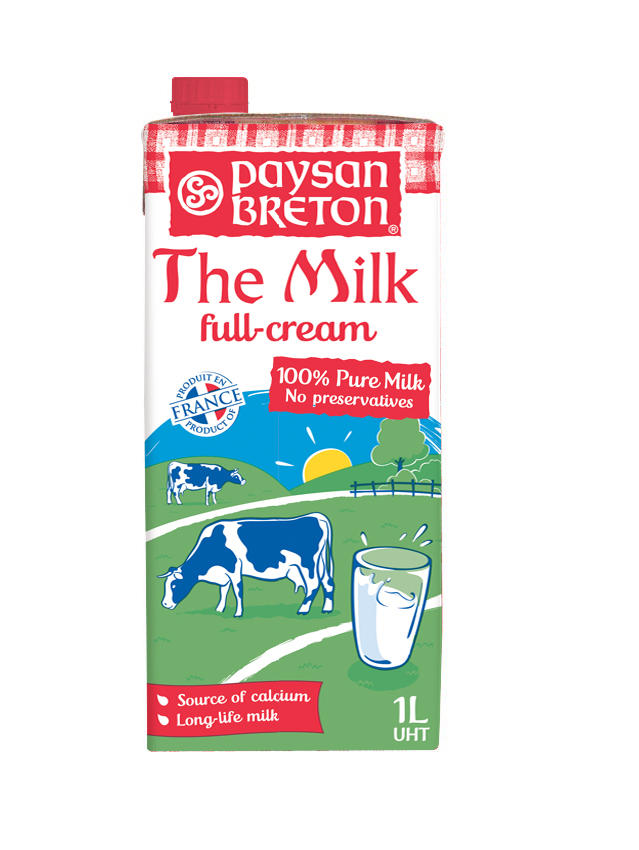 Paysan Breton UHT Milk Full Cream (1L)