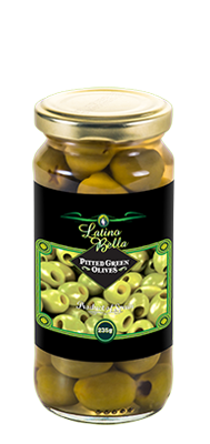 Latino Bella Pitted Green Olives 235g