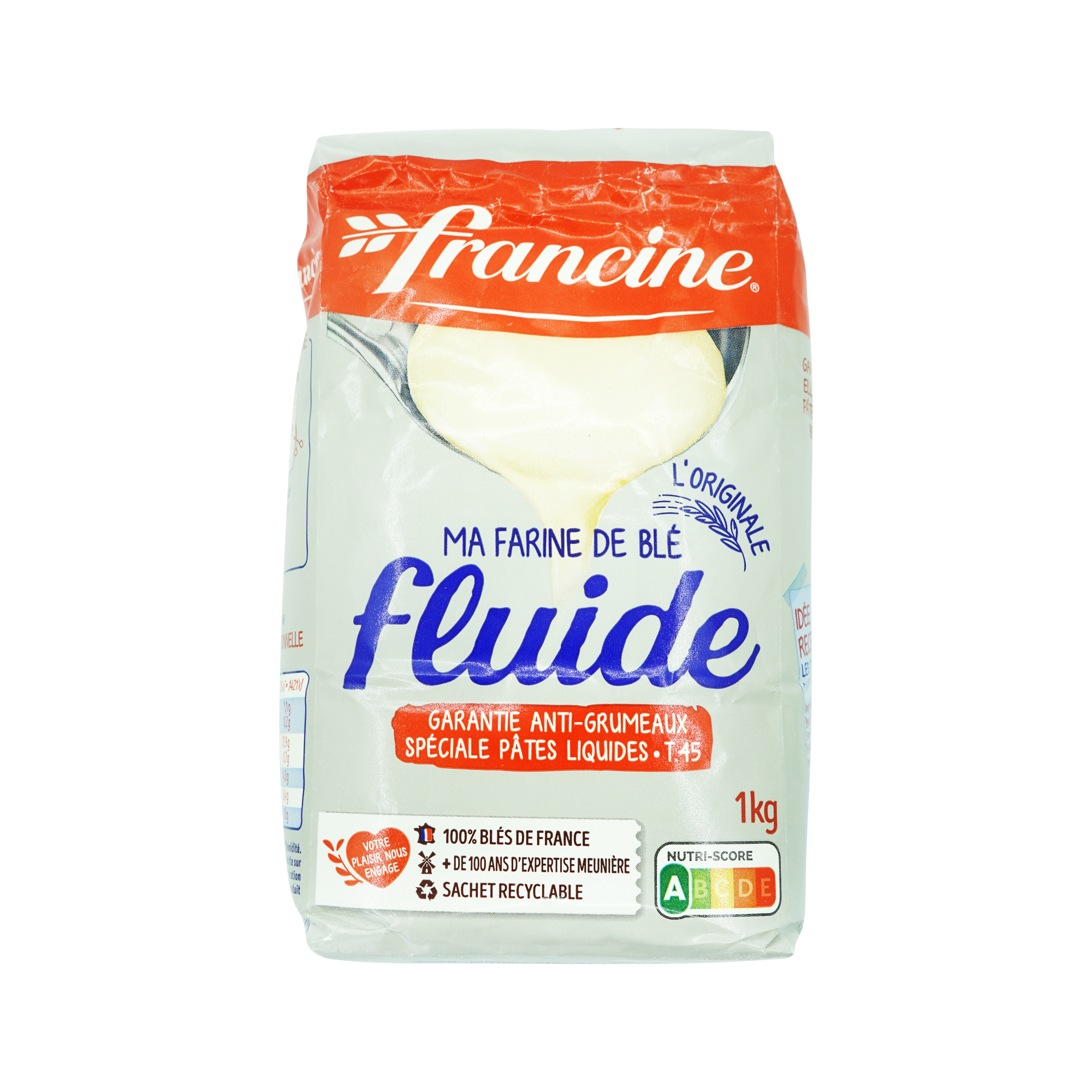 Francine Wheat Flour Lump Free T45 (1Kg)