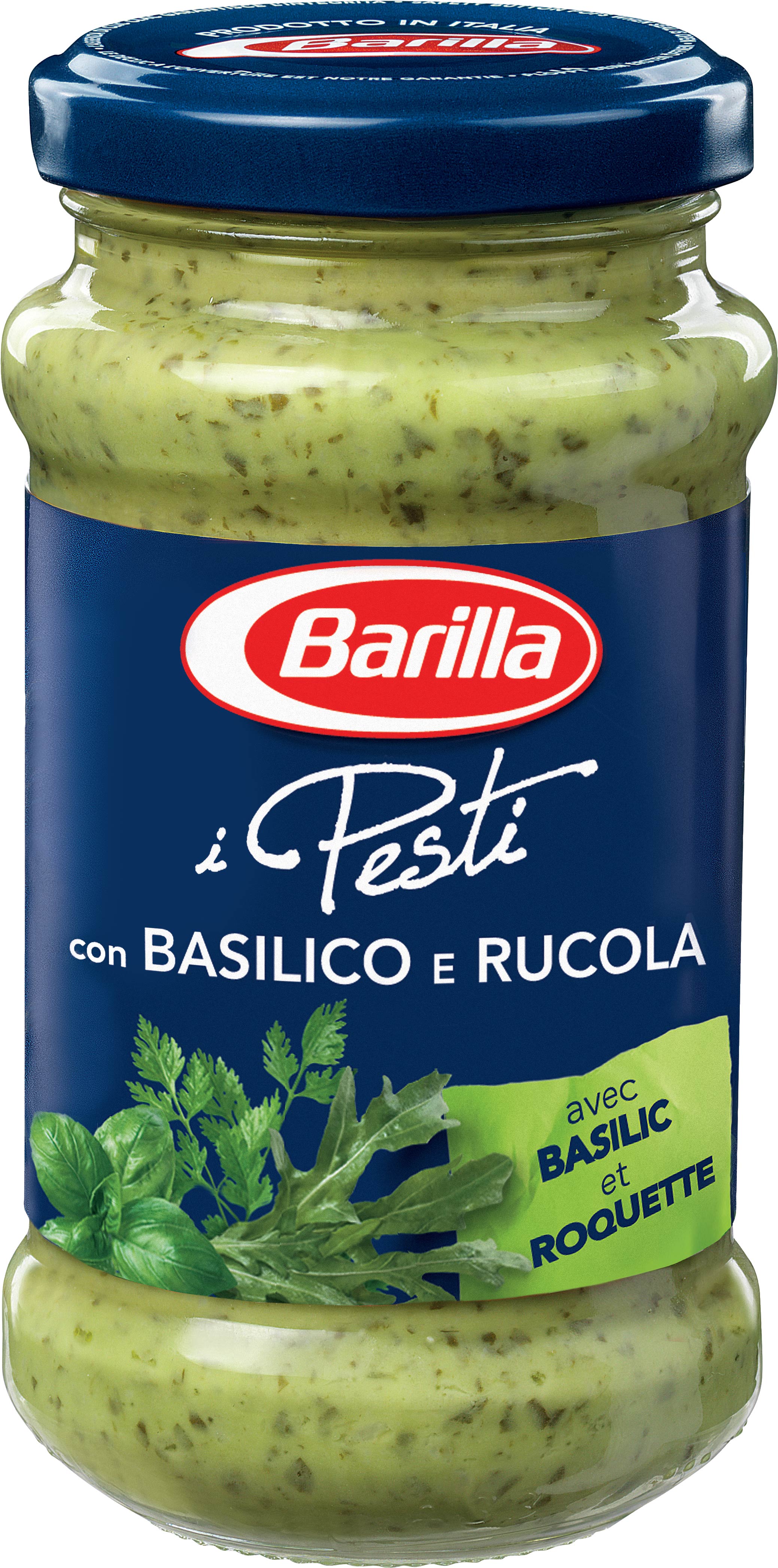 Barilla Pesto Sauce with Basil and Rocket Salad