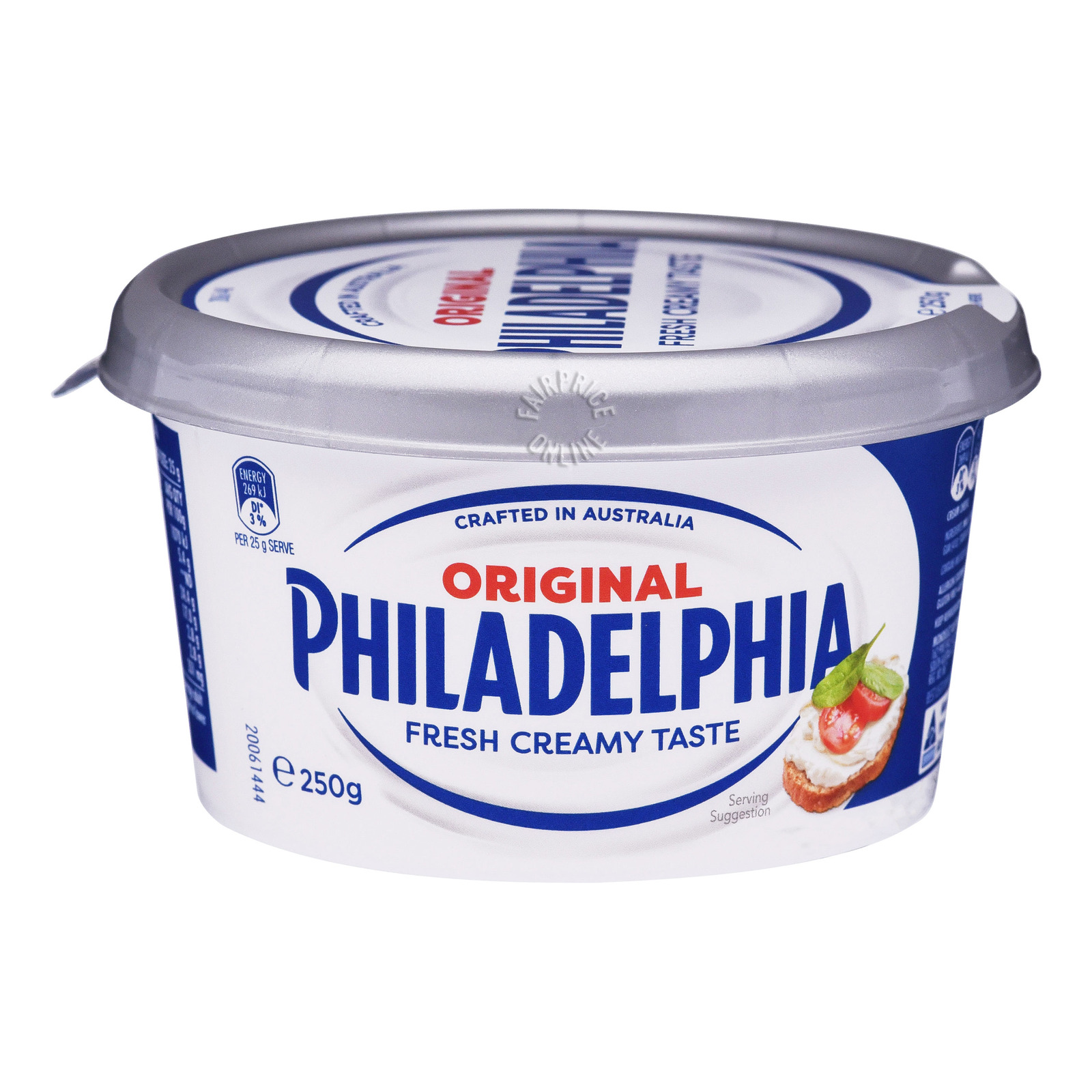Kraft Phil. Original Spreadable Cream Cheese (250g)