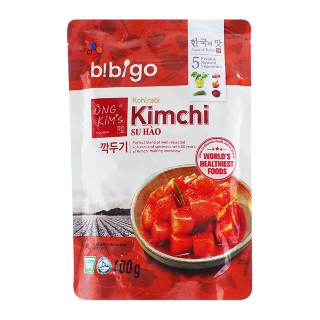 Bibigo Kohlrabi Kimchi (400g)