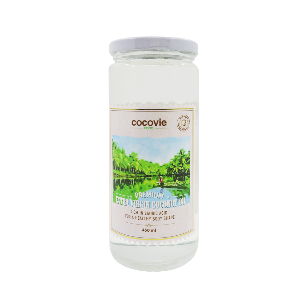 Cocovie Extra Virgin Coconut Oil (450ml)