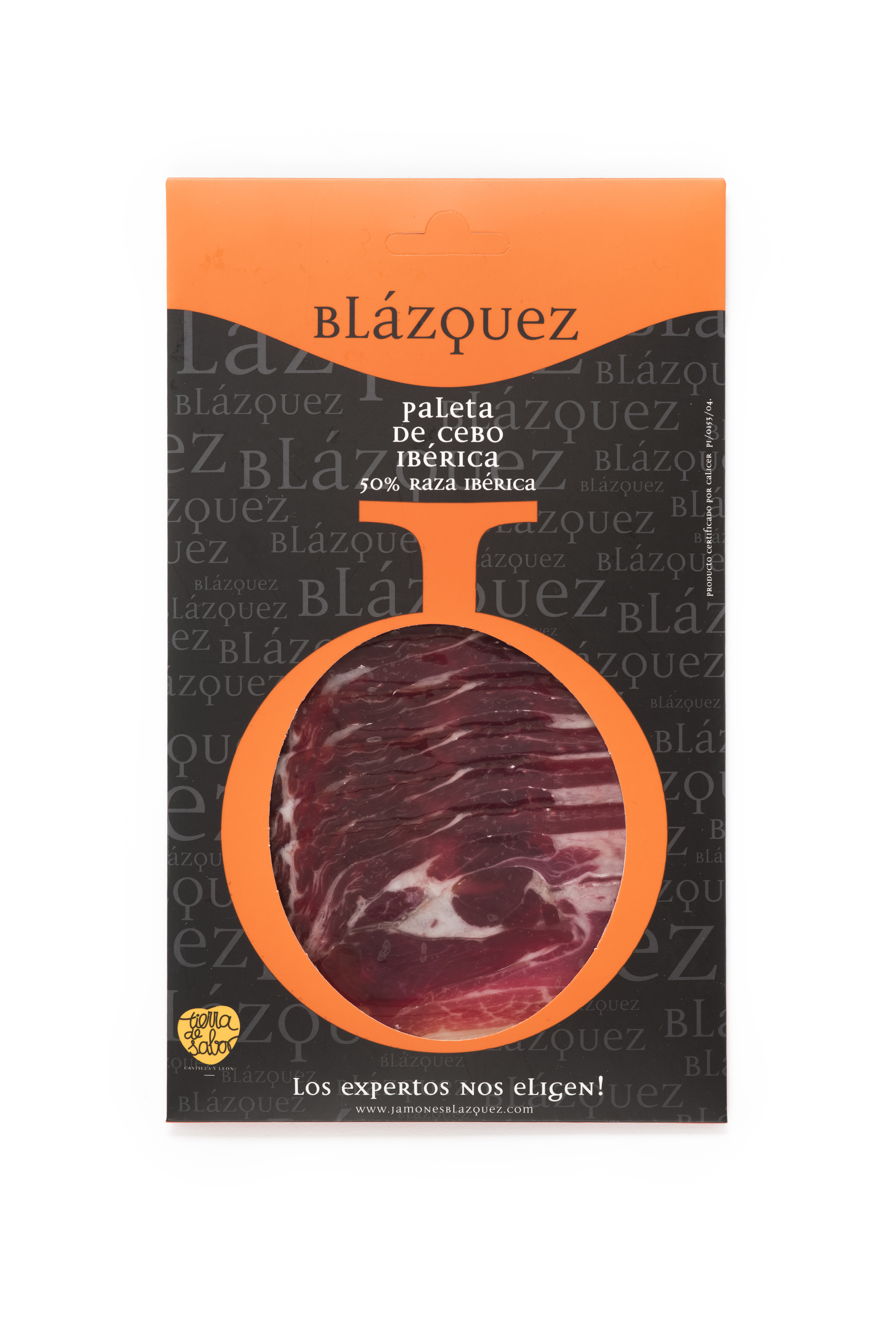 Blazquez Sliced Iberian Cebo Shoulder Ham (100g)