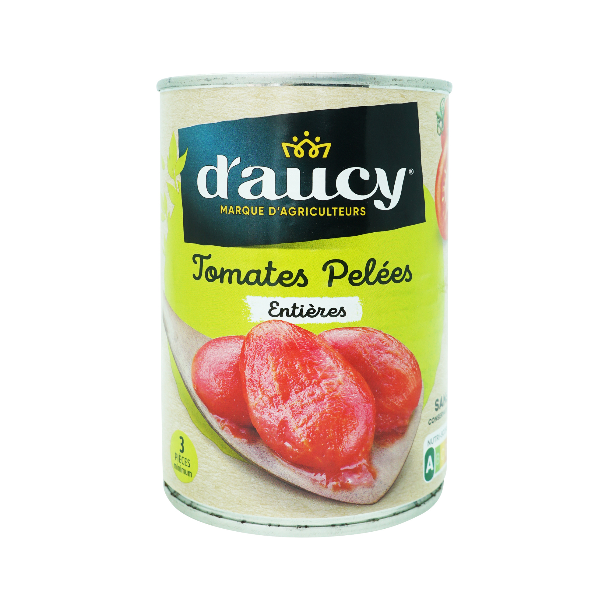 D'Aucy Peeled Tomatoes with Juice (383g)
