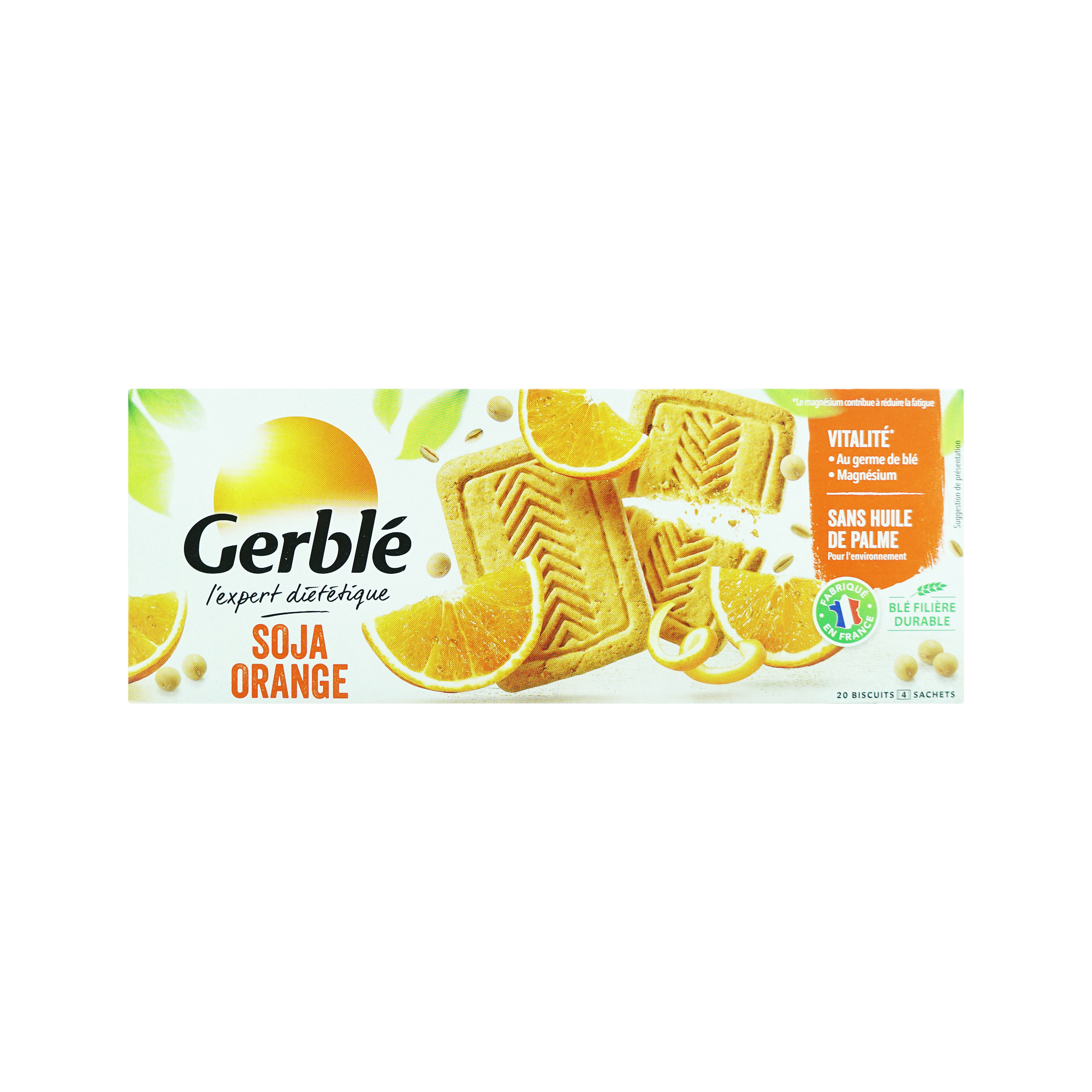 Gerble Diet Expert Soya/Orange Biscuits (280g)