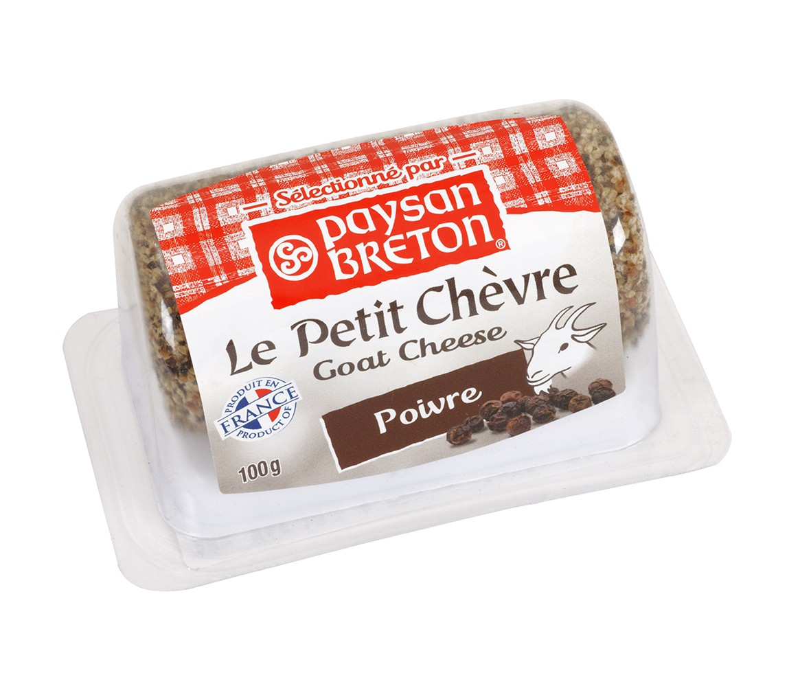 Paysan Breton Goat Cheese Peppercorn (100g)