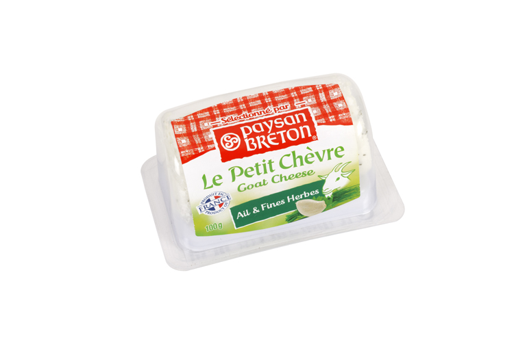 Paysan Breton Goat Cheese Ail & Fines Herbs (100g)