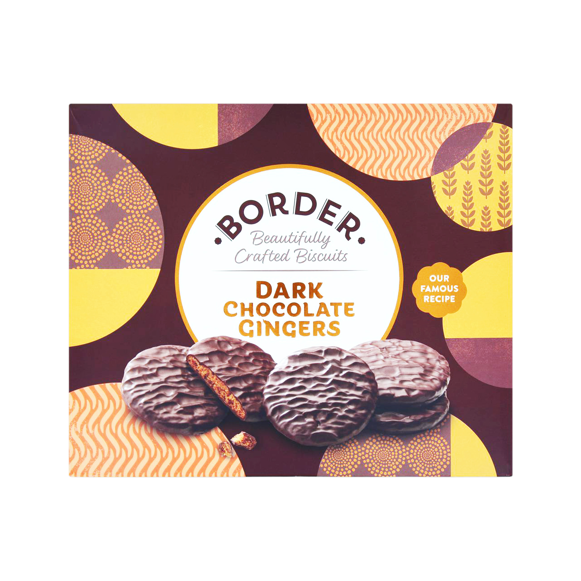 Border Dark Chocolate Gingers (175g)