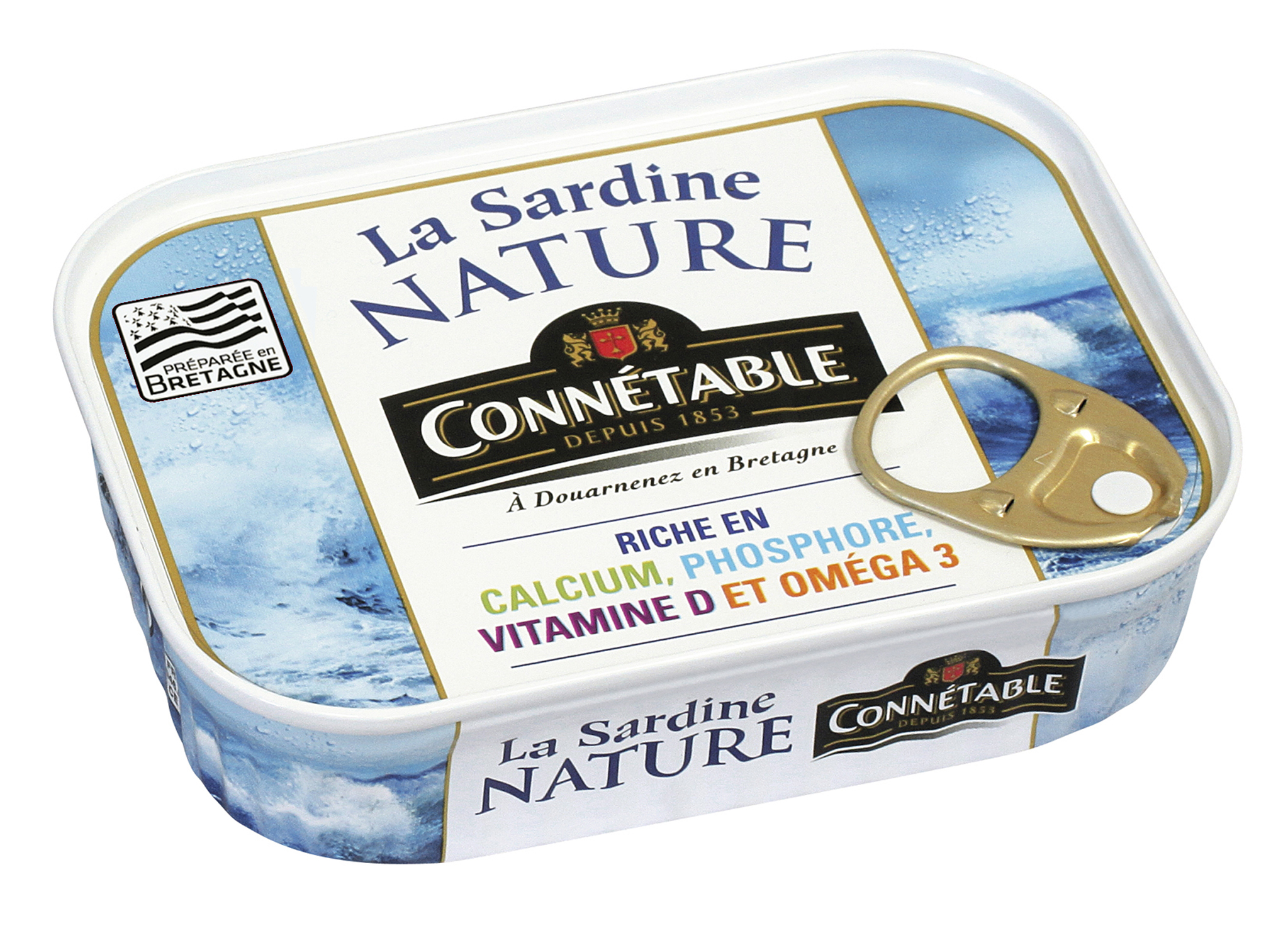 Connetable Sardines in Brine 135g