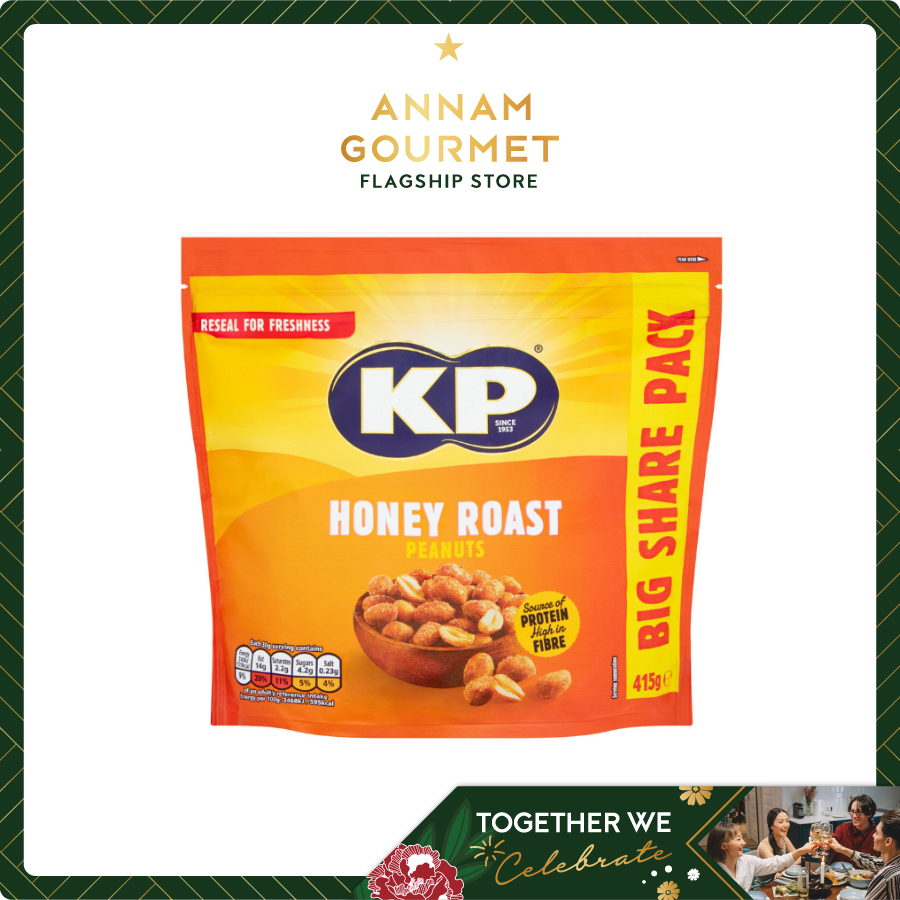 KP Honey Roasted Peanuts 415g