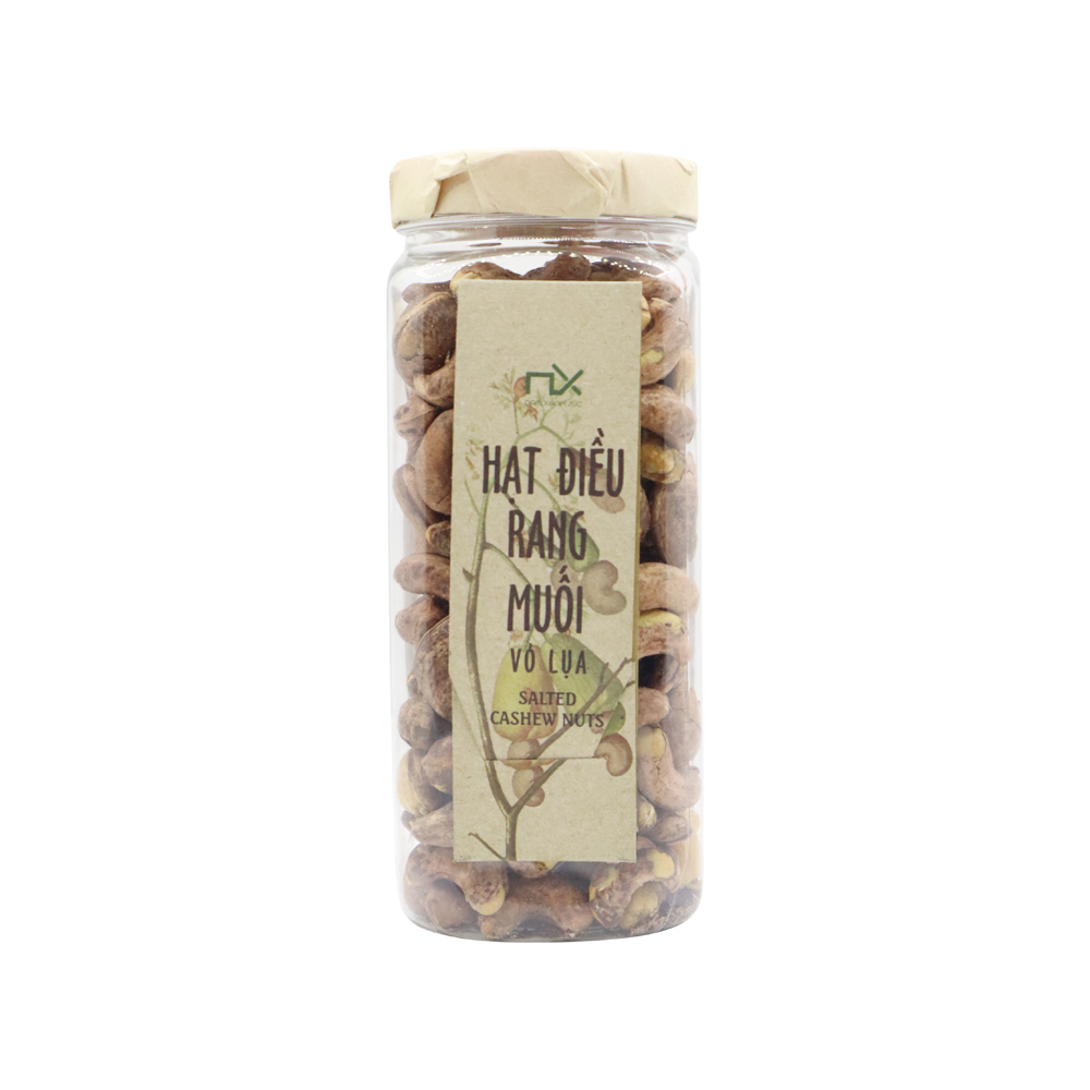 NX Roasted Cashew Nuts Kraft Label  300g