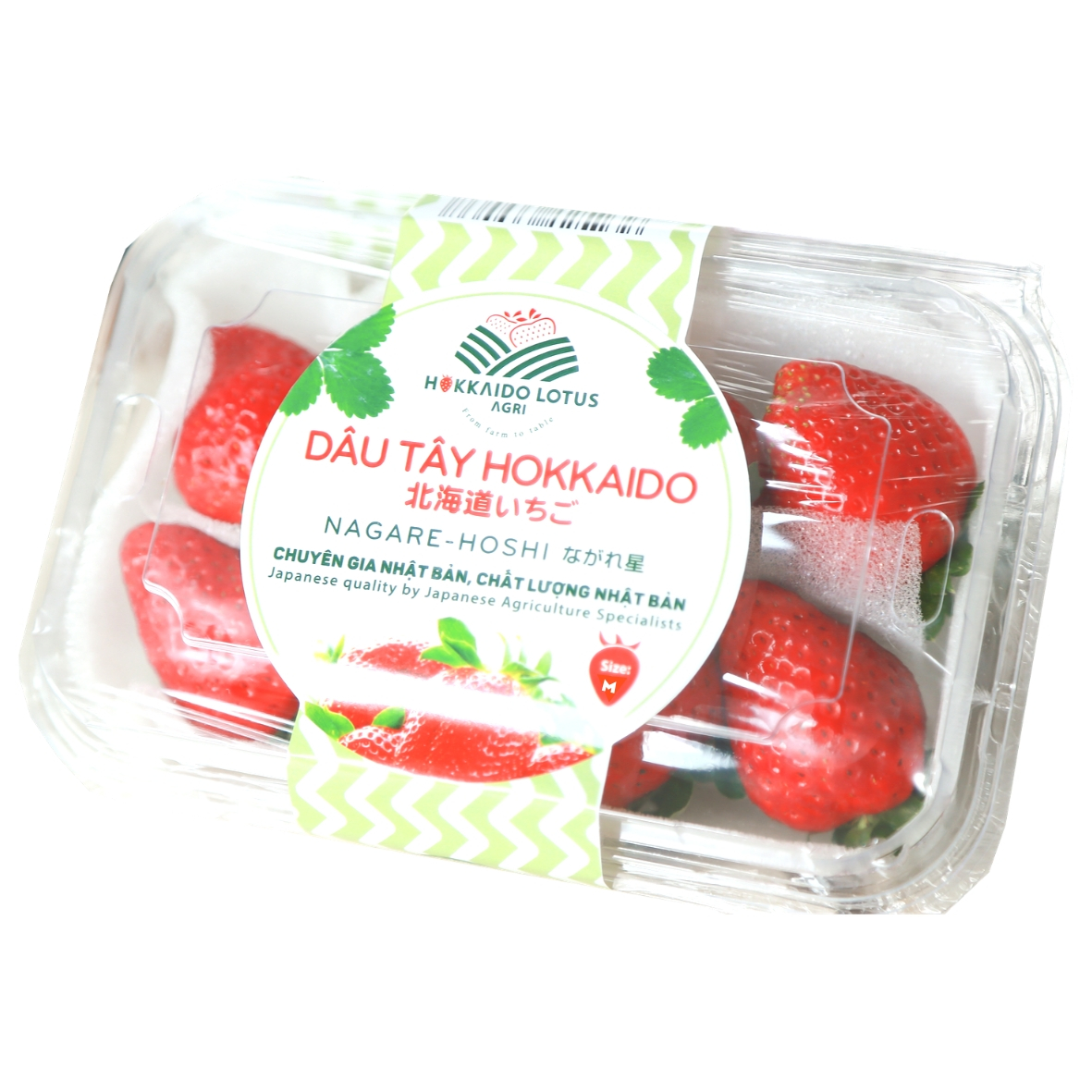 Hokkaido Strawberries Family Pack VietGAP (250g)