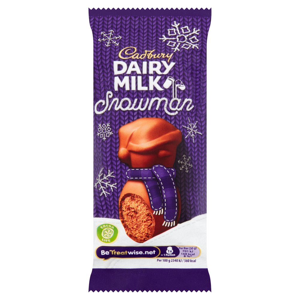 Cadbury Dairy Milk Snowman Chococolate Mousse (30g)