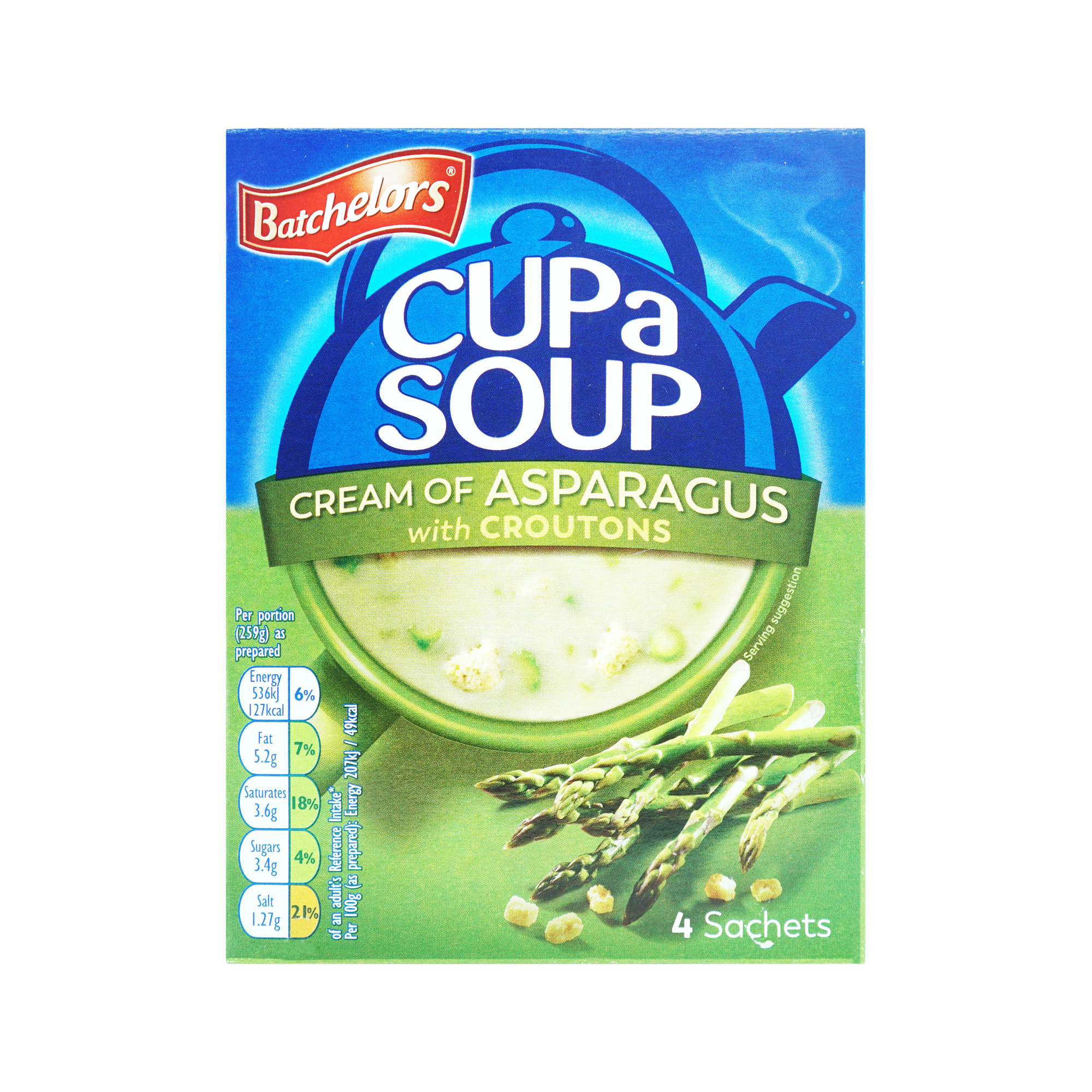 Batchelors Cream of Asparagus (4x29.25g)