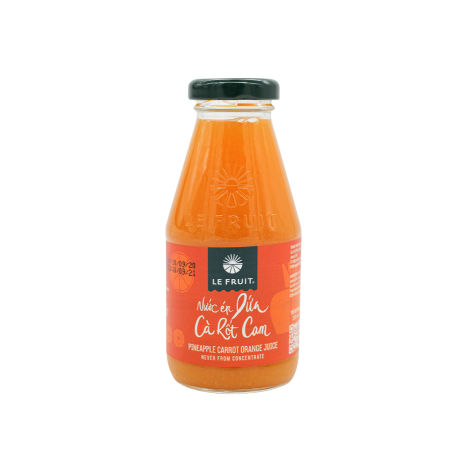 Le Fruit Carrot, Orange & Pine Juice (250ml)