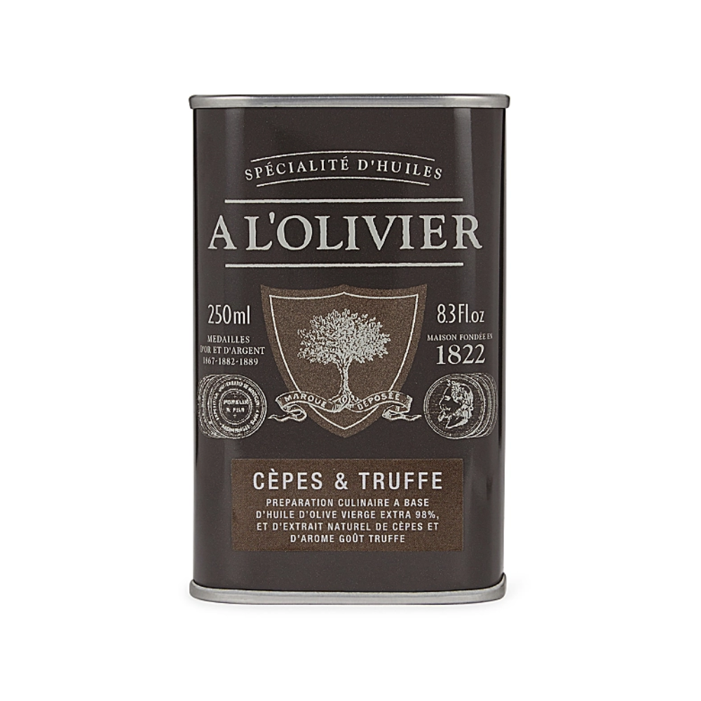 A L'Olivier Bl. Truffle Olive Oil Tin (250ml)