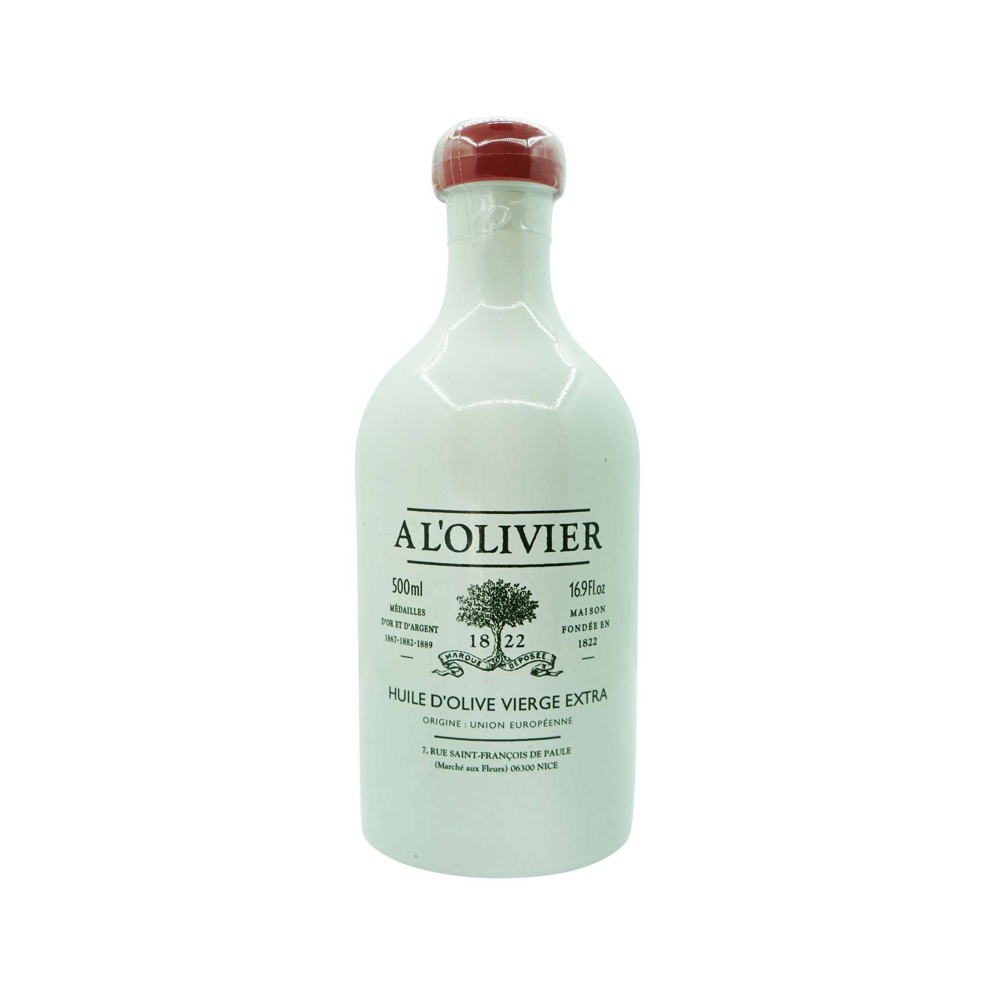 A L'Olivier Extra Virgin Olive Oil, Stone Jar (500ml)