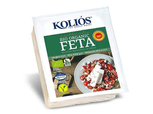 Kolios Organic Feta,Vacuum Pack (200g)