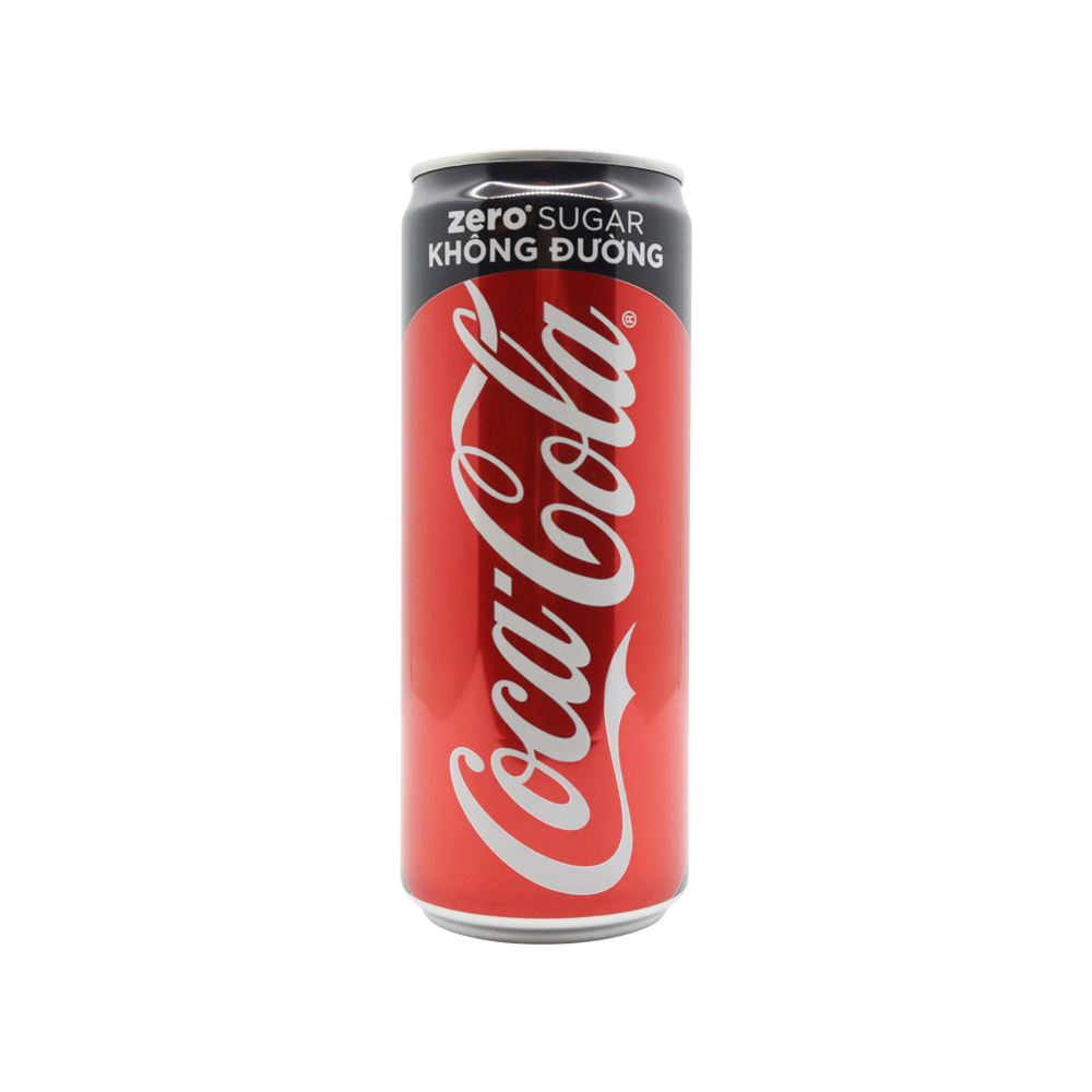 Coca Zero Sleek Can (320ml)