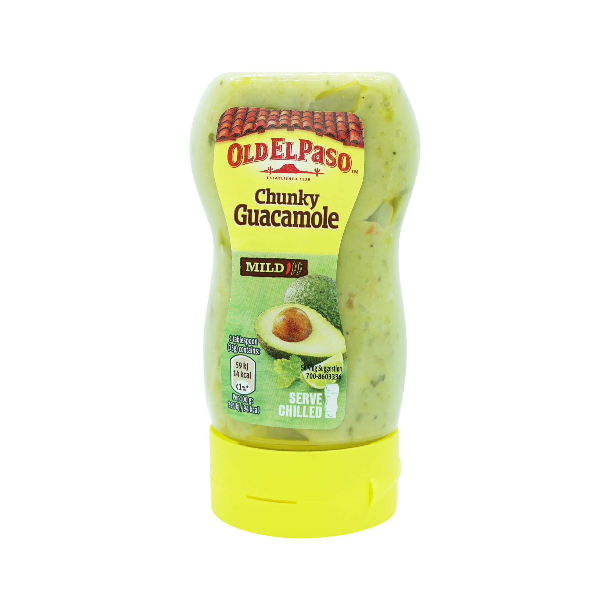 Old El Paso Chunky Guacamole Squeeze (240g)
